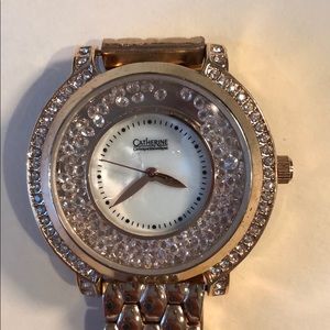Catherine Malandrino Rose gold women's watch
